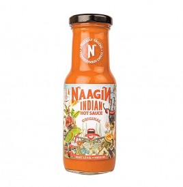 Naagin Indian Hot Sauce Original   Glass Bottle  230 grams